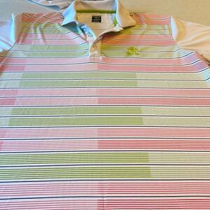 Page &Tuttle men’s golf shirt size large, small mark on hem.